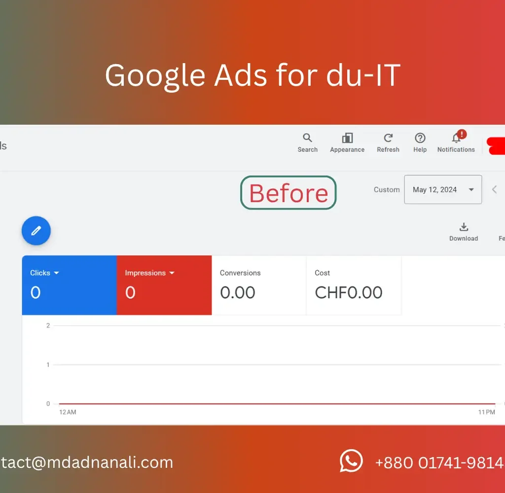 before Google Ads for du-IT