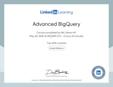 advanced big query
