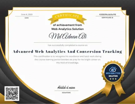 advanced web analytics and conversion tracking