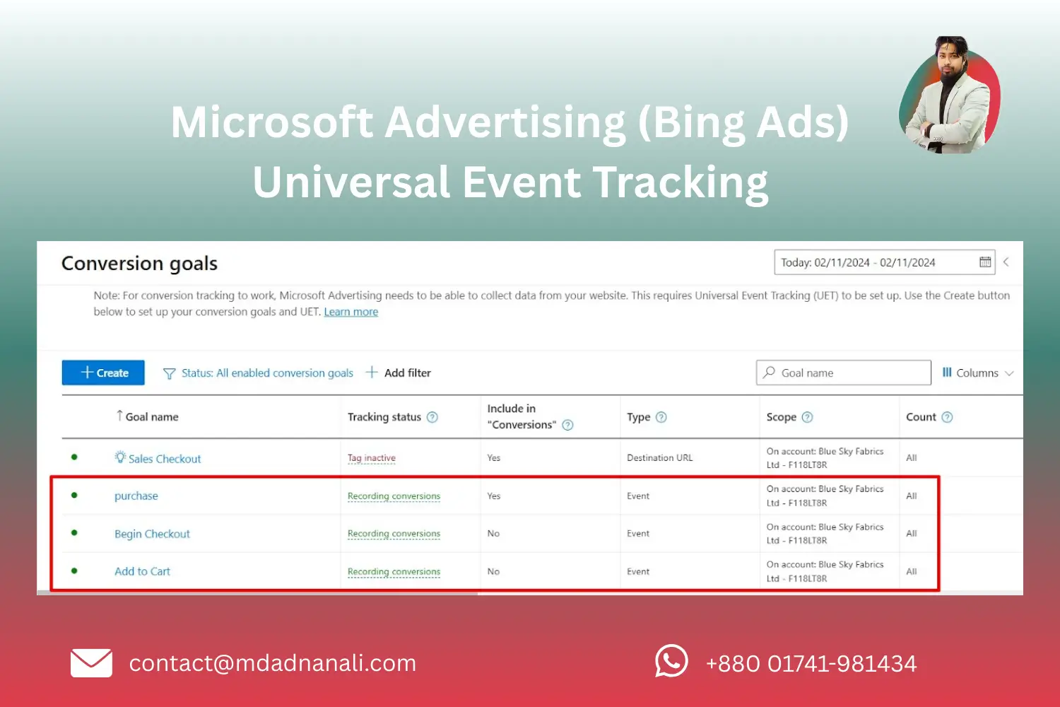 bing ads conversion tracking
